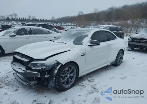 2018 BMW M2 z USA, uszkodzony, nr VIN WBS1J5C52JVD37677